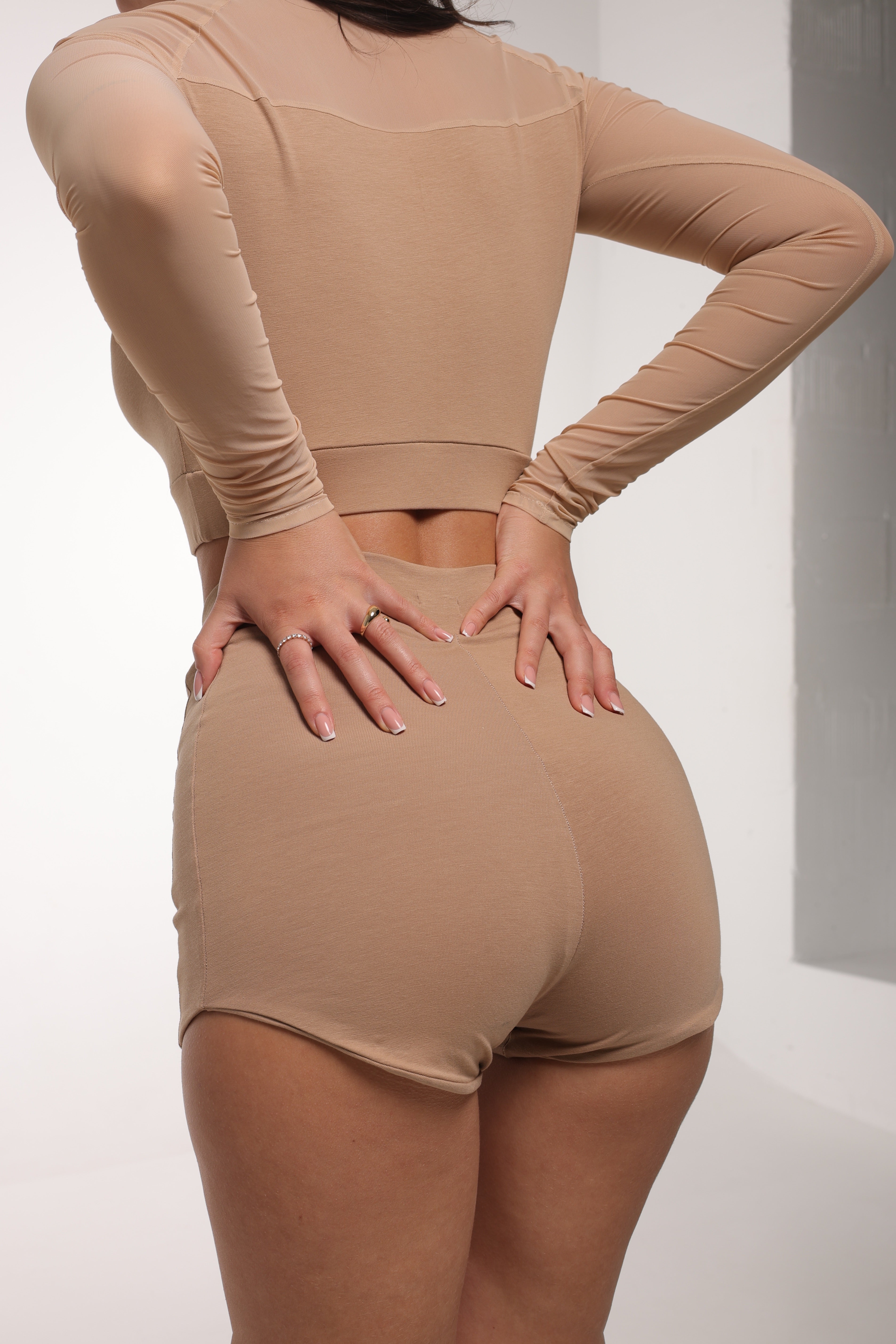 Crop top Classic Cappuccino