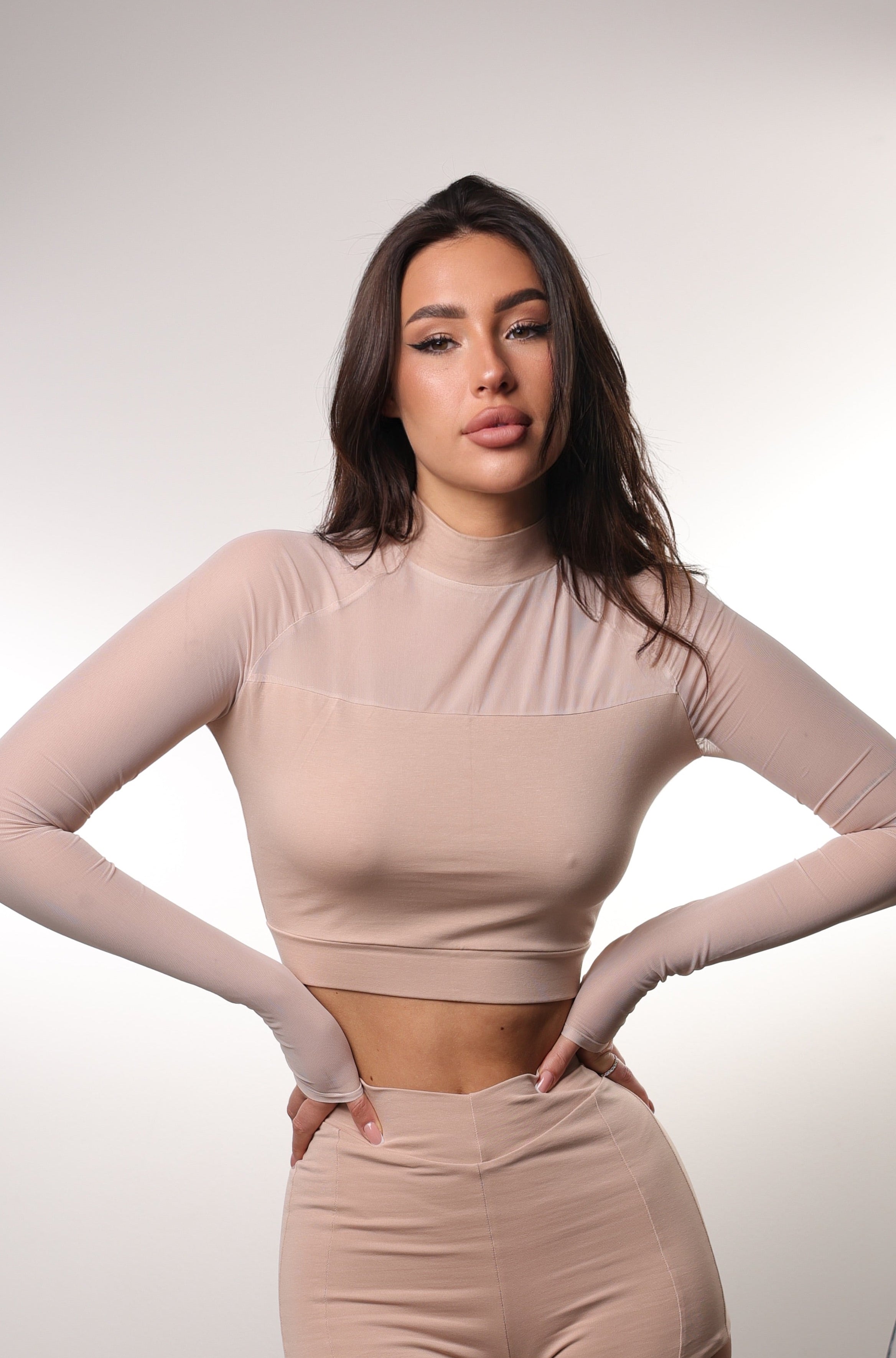 Crop top Classic Nude