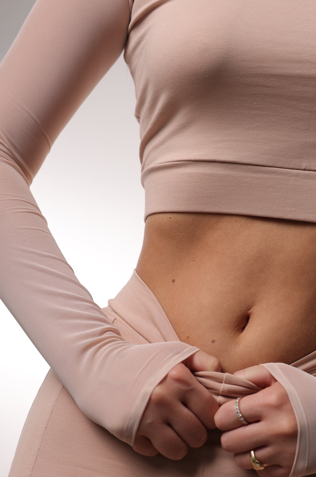 Crop top Classic Nude